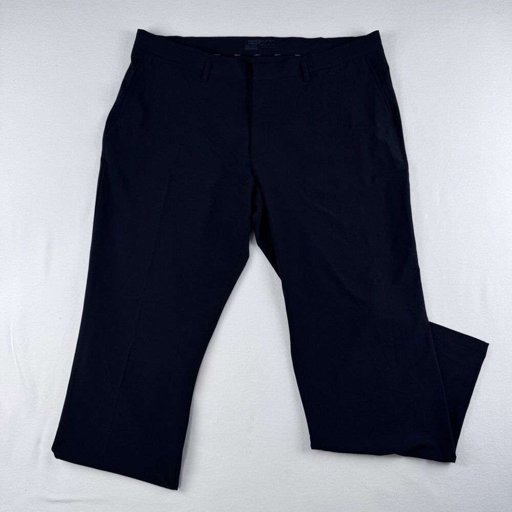 Nike Men's Dri-FIT Golf Pants 40x32 Standard Fit Black Performance Active Wear